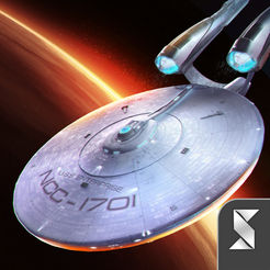 Star Trek Fleet Command app icon as used on Wikipedia's infobox